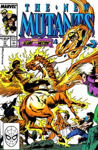 The New Mutants #77 Direct ed. - back issue - $4.00