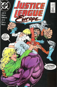 Justice League Europe #5 Direct ed. - reader copy - $2.00