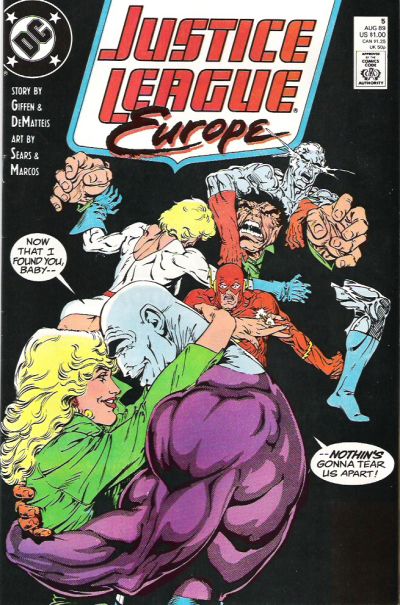 Justice League Europe #5 Direct ed. - reader copy - $2.00