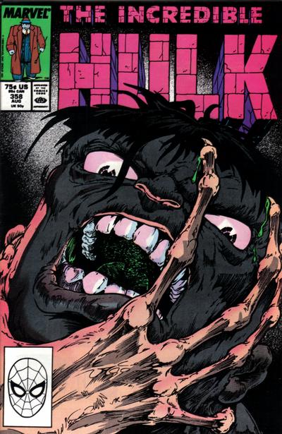 The Incredible Hulk 1968 #358 Direct ed. - back issue - $12.00