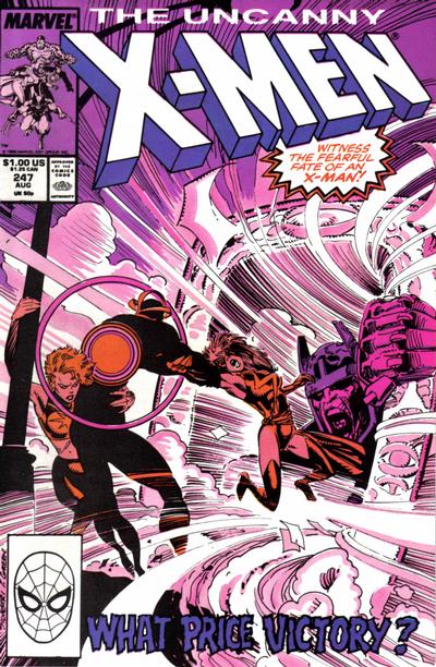 The Uncanny X-Men 1981 #247 Direct ed. - back issue - $4.00