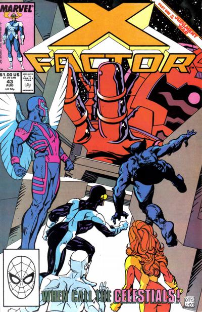 X-Factor 1986 #43 Direct ed. - back issue - $4.00