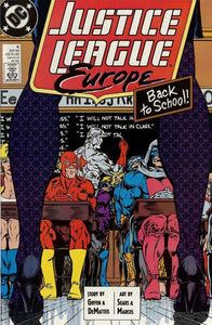 Justice League Europe #6 Direct ed. - back issue - $3.00