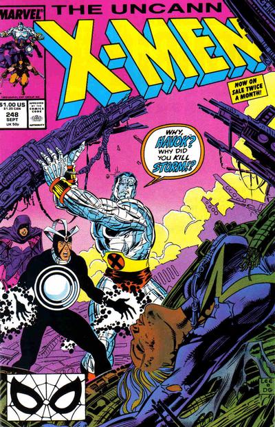 The Uncanny X-Men 1981 #248 Direct ed. - 8.0 - $5.00