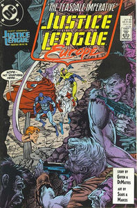 Justice League Europe #7 Direct ed. - back issue - $3.00