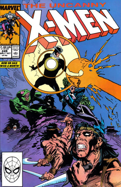 The Uncanny X-Men 1981 #249 Direct ed. - back issue - $3.00