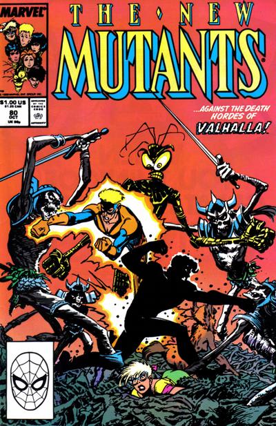 The New Mutants #80 - back issue - $4.00