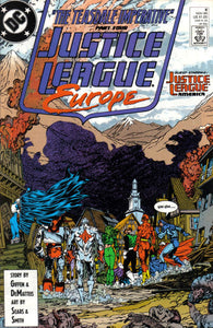 Justice League Europe #8 Direct ed. - back issue - $3.00