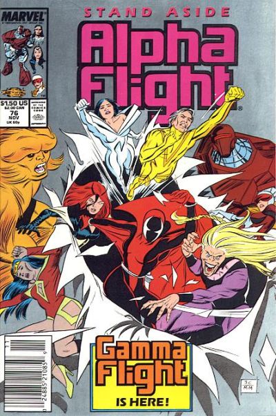 Alpha Flight #76 - back issue - $3.00