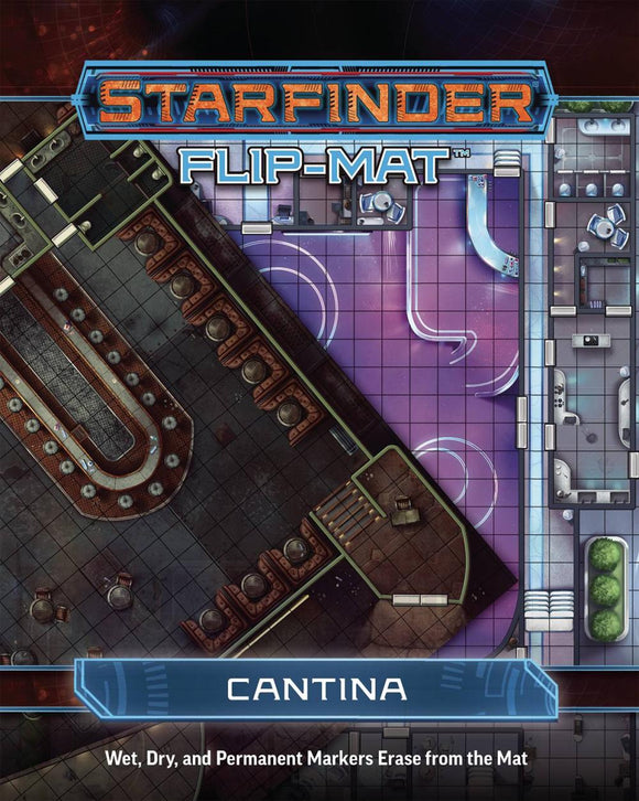 STARFINDER FLIP-MAT CANTINA