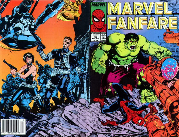 Marvel Fanfare #47 - back issue - $8.00