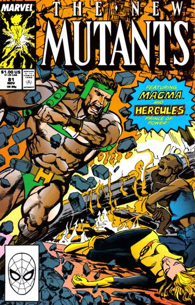 The New Mutants #81 Direct ed. - back issue - $4.00