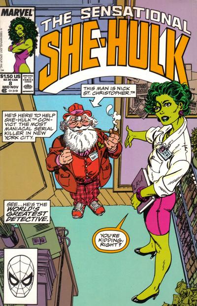 The Sensational She-Hulk 1989 #8 - back issue - $8.00