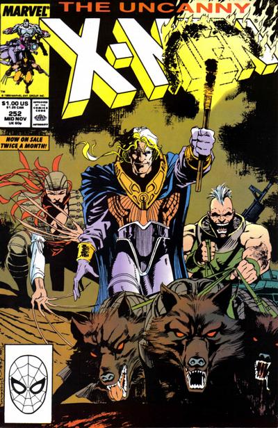 The Uncanny X-Men 1981 #252 Direct ed. - back issue - $4.00