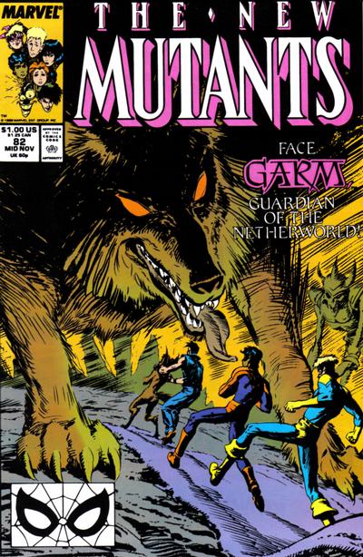 The New Mutants #82 - back issue - $4.00