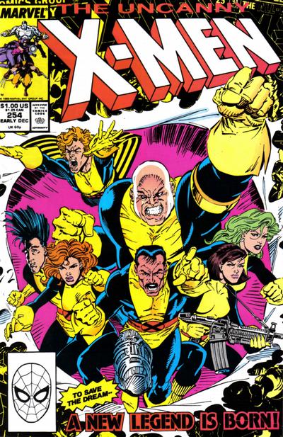 The Uncanny X-Men 1981 #254 Direct ed. - back issue - $4.00