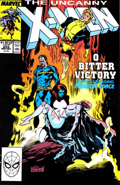 The Uncanny X-Men 1981 #255 Direct ed. - back issue - $4.00