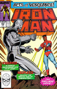 Iron Man #252 Direct ed. - back issue - $3.00