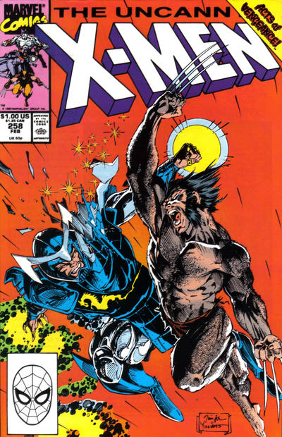 The Uncanny X-Men 1981 #258 Direct ed. - back issue - $4.00