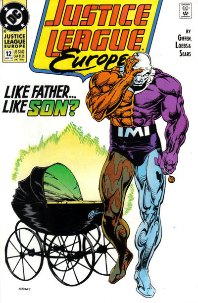 Justice League Europe #12 Direct ed. - back issue - $3.00