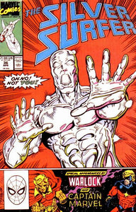 Silver Surfer #36 Direct ed. - back issue - $3.00