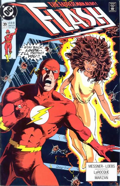 Flash 1987 #39 Direct ed. - back issue - $4.00