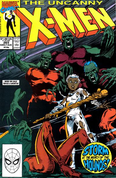 The Uncanny X-Men 1981 #265 Direct ed. - back issue - $4.00