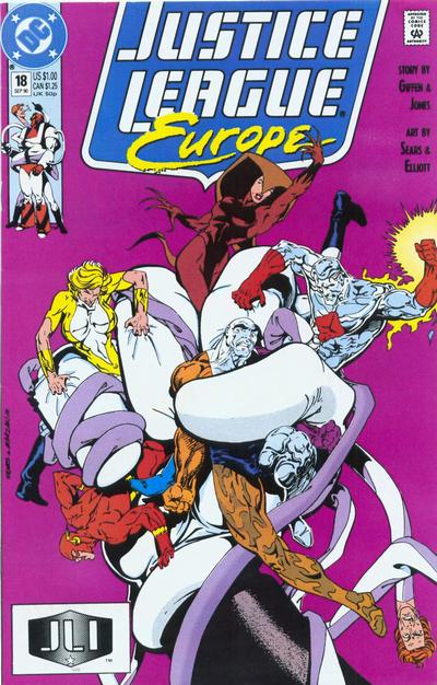 Justice League Europe #18 Direct ed. - back issue - $3.00