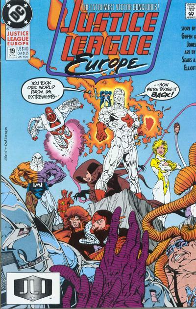 Justice League Europe #19 Direct ed. - back issue - $5.00