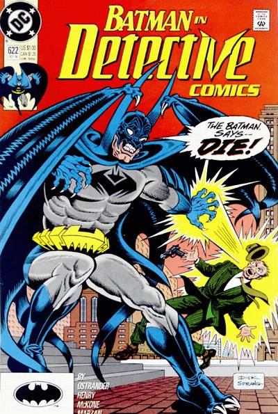 Detective Comics #622 Direct ed. - back issue - $4.00