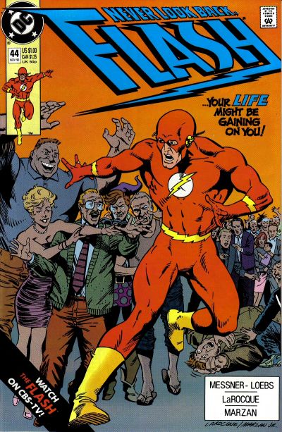 Flash 1987 #44 Direct ed. - back issue - $4.00