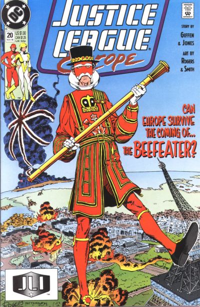 Justice League Europe #20 Direct ed. - back issue - $3.00