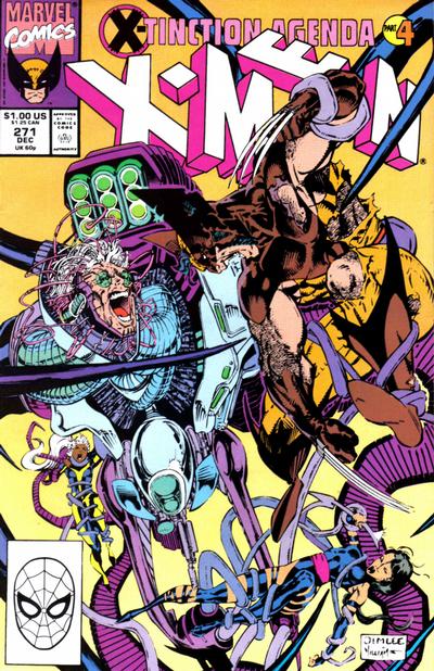 The Uncanny X-Men 1981 #271 Direct ed. - back issue - $4.00