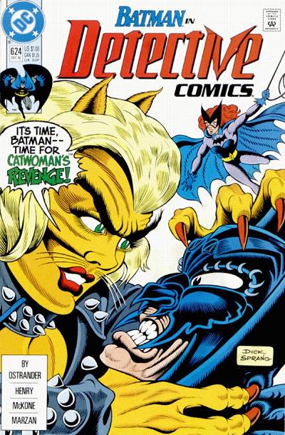 Detective Comics #624 Direct ed. - back issue - $4.00