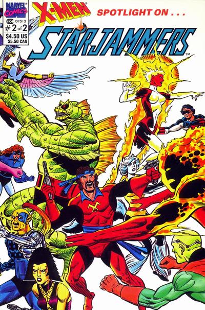 X-Men Spotlight on... Starjammers 1990 #2 - back issue - $4.00