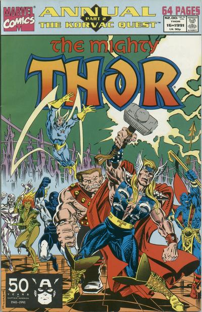 Thor Annual #16 Direct ed. - back issue - $3.00