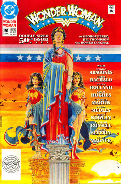 Wonder Woman #50 Direct ed. - back issue - $6.00