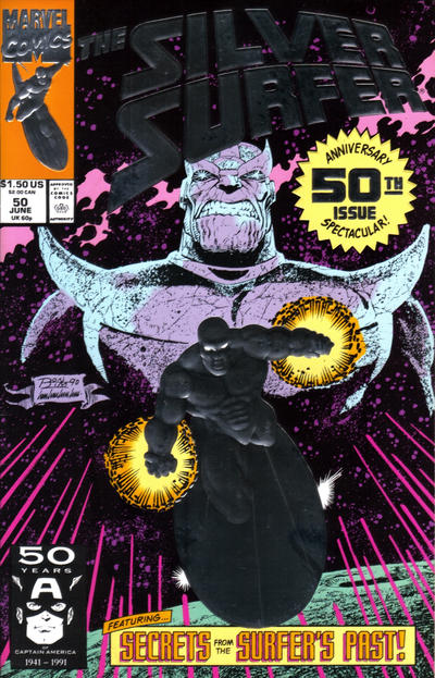 Silver Surfer #50 - back issue - $6.00