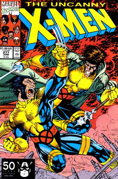 The Uncanny X-Men 1981 #277 Direct ed. - back issue - $4.00
