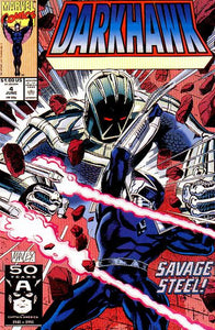 Darkhawk 1991 #4 Direct ed. - back issue - $4.00