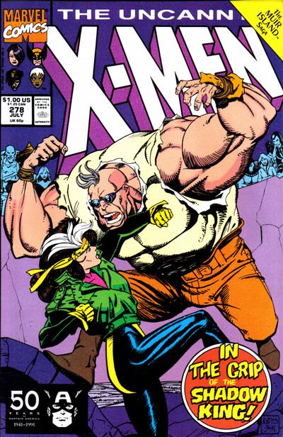 The Uncanny X-Men 1981 #278 Direct ed. - back issue - $3.00
