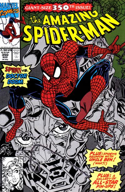 The Amazing Spider-Man 1963 #350 Direct ed. - back issue - $4.00