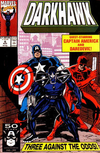 Darkhawk #6 Direct ed. - back issue - $4.00