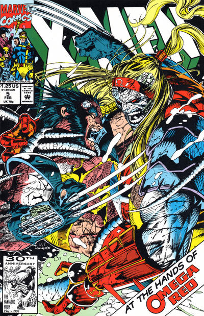X-Men 1991 #5 Direct ed. - back issue - $12.00