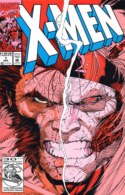X-Men 1991 #7 Direct ed. - back issue - $4.00