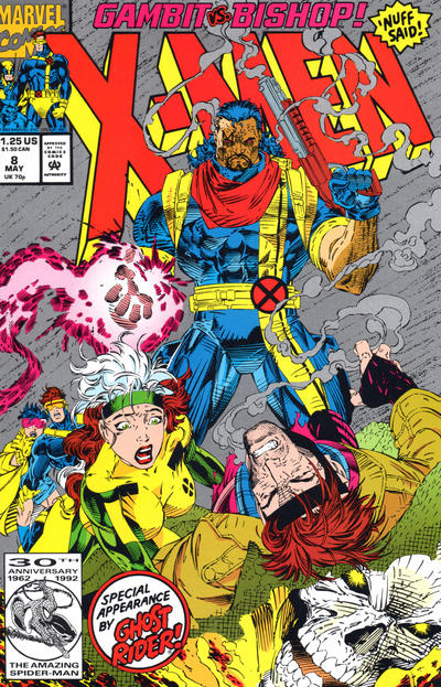 X-Men 1991 #8 Direct ed. - back issue - $4.00