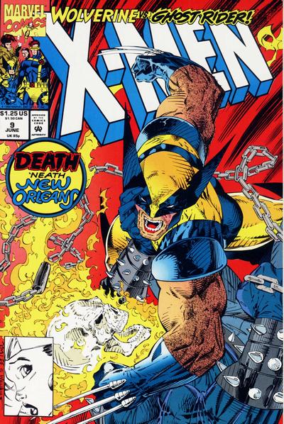 X-Men 1991 #9 Direct ed. - back issue - $8.00