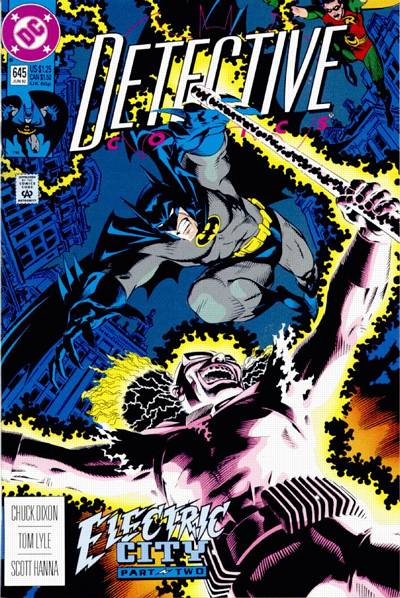 Detective Comics #645 Direct ed. - back issue - $3.00