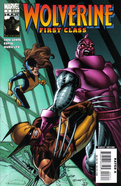 Wolverine: First Class 2008 #3 - back issue - $4.00
