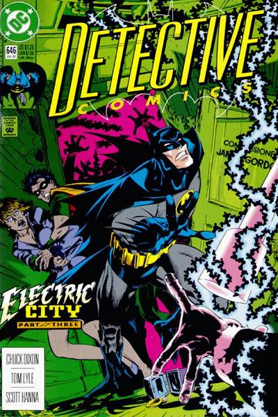 Detective Comics #646 Direct ed. - back issue - $4.00